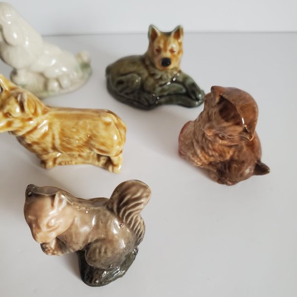 VINTAGE WADE ENGLAND Whimsies Collectible Mini Animal Ceramic Figurines Signed - Picture 5 of 12